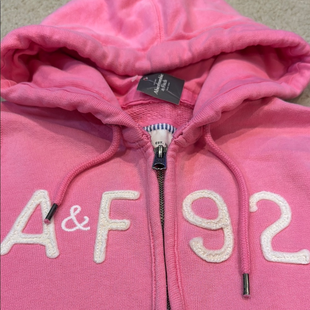 Abercrombie & Fitch Kids Pink Hoodie - Picture 2 of 6